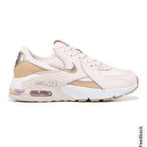 Nike Air Max Women's Sneakers - Pink and Gold